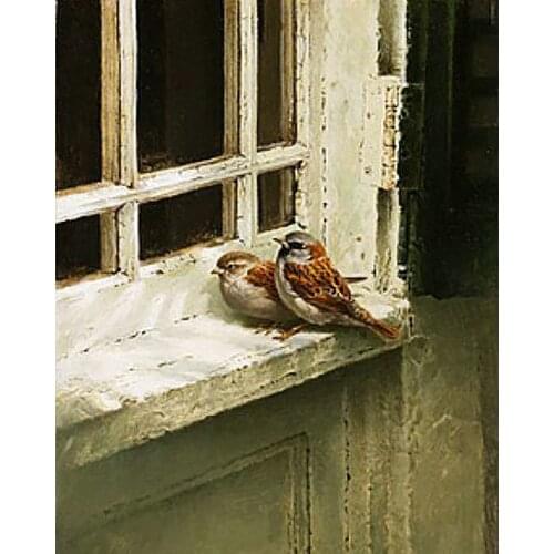 Snowing style Embroidery Counted Cross Stitch Kits Needlework - Crafts 14 ct DMC Color DIY Arts Handmade B15086