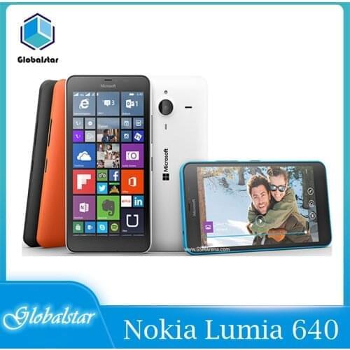 Nokia Lumia 640 Refurbished Original Microsoft Lumia 640/640XL Quad-core 8GB ROM 1GB RAM Mobile Phone 4G WIFI GPS 13MP Phone