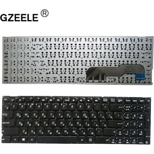 GZEELE NEW Russian keyboard for Asus X541 X541U X541UA X541UV X541S X541SC X541SC X541SA X541UVK RU laptop black keyboard