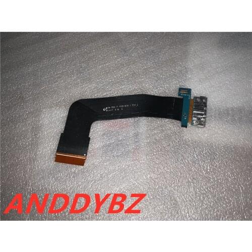Original For Samsung Galaxy Tab S 10.5 SM-T800 Charging Port with SD Card Reader Flex Cable Ribbon Replacement Test OK