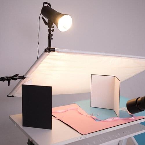 A3 Reflective Board 3-in-1 Multi-purpose Thick Cardboard Folding Reflector for Product Photography