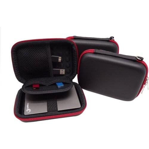 Portable Electronics Gadget Storage Bag Travel Digital Accessories Organizer Pouch for HDD Power Bank Charger USB Data Cable