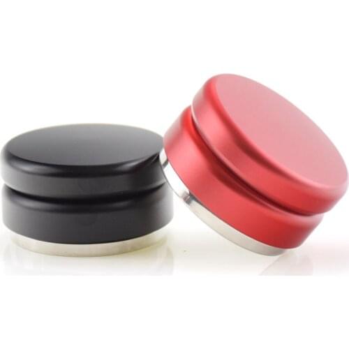 304 Stainless Steel Adjustable Coffee Tamper Coffee Hammer 58.5MM Flat base Coffee Powder Hammer Coffee Machine Accessories