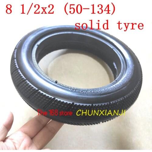 Lightning Shipment 8 1/2X2 (50-134)solid Tire 81/2*2 No-pneumatic 8 Inch Tyre Electric Scooter Tire Free Inflatable