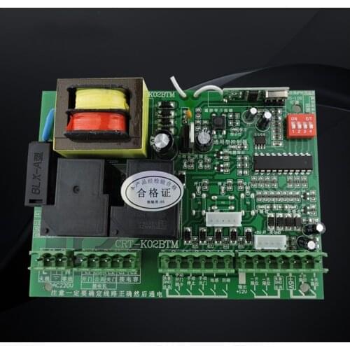 Barrier Controller Motherboard System Parking Lot Landing Bar Barrier Machine Computer Board Box Remote Control Switch Universal