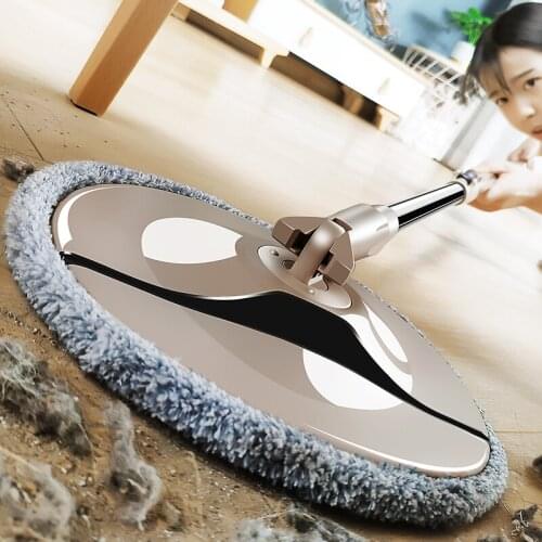 JOYBOS Magic Automatic Home Mop With Bucket Microfiber Mop Adjustable Handle Household Cleaning Tools Floor Lazy Fellow Mop JBS7