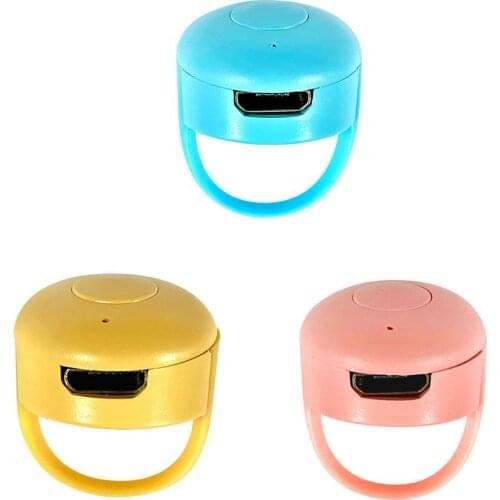 Wearable Finger Ring Bluetooth 4.0 Remote Control Smart Wireless Remote Controller for Macbook/iOS/Android Mobile Phone