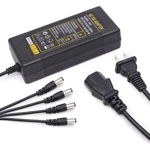 12V AC/DC Charger Power Supply with 4 in 1 Plug for Motorola WPLN4137 WPLN4226 HTN9000 HTN9008B WPLN4232A WPLN4232 Radio Charger