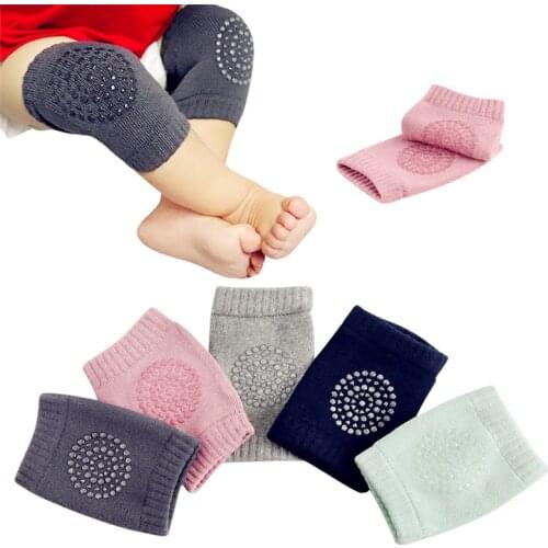 1 Pair baby knee pad kids safety crawling elbow cushion infant toddlers baby leg warmer knee support protector baby kneecap leg