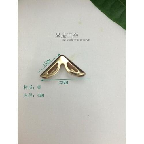 15*23mm Book decoration protect Album Corner Notebook corners Pressure angle Fillet Hardware Accessories Bags Horn wholesale