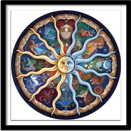 Diamant Painting diamond painting Full square / Round Sun Diamond embroidery Oil Painting diamond round new arrivals 5d diy