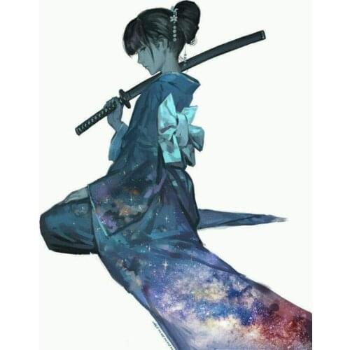 Diamond Painting New Arrivals Three-Body Problem Liu Cixin Tomoko Poster Art Full Drill Embroidery Mosaic Home Decor WG2050