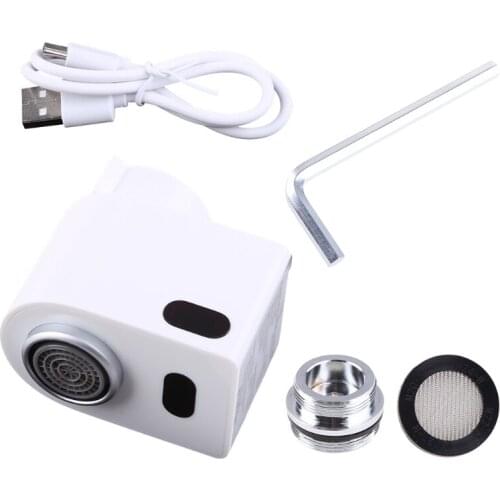 Automatic Faucet Motion Sensor Adapter Tap Autowater For Kitchen Bathroom Sink Hand Free Aerator Smart Faucet Sensor