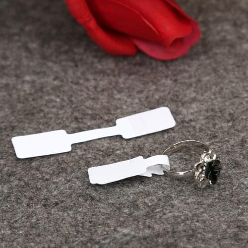 100Pcs Kraft Paper Ear Stud Hang Tag Jewelry Display Card Earring Kraft Paper Tag Ear Ring Paper Hang Price Tag