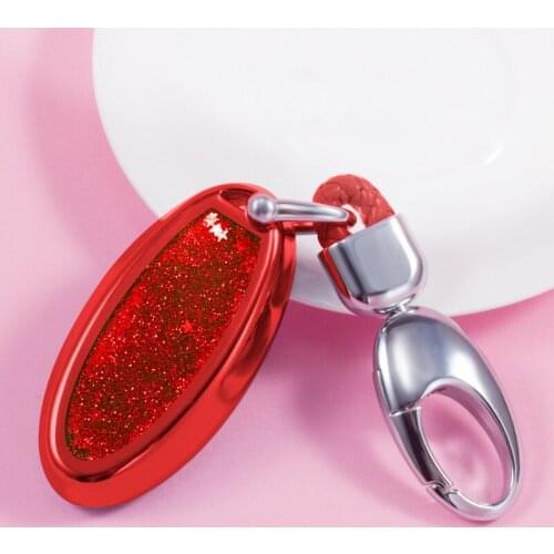 Quicksand Soft TPU Car Remote Key Cover Case For Nissan Qashqai J10 J11 X-Trail t31 t32 kicks Tiida Pathfinder Murano Note Juke