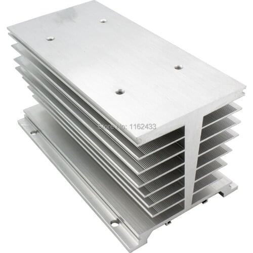 FHSI02-180 180*100*95 mm 120A three phase solid state relay SSR heat sink radiator FHS-T120