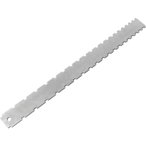 Guitar Neck Notched Straight Edge Luthiers Tool for Most Electric Guitars Frets N0HA