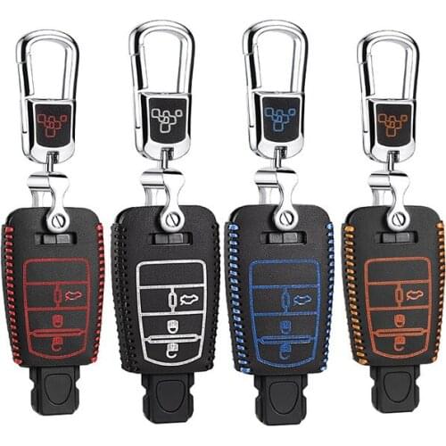 LUCKEASY For FIAT Viaggio 2017 2012-2015 FIAT ottimo 2014 1.4T Car Key bag case wallet holder key cover