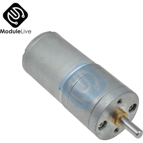 25GA370 DC 12V 5 10 15 20 30 60 100 150 200 300 400 RPM Micro Speed Gear Motor Reduction Gear Motors With Metal Gearbox Wheel