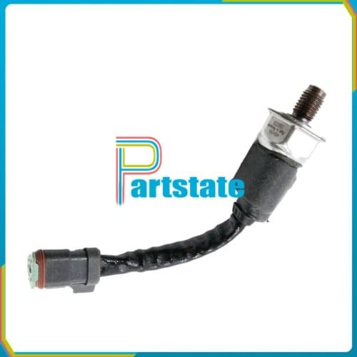 New 5PP5-3 5PP53 Fuel Rail Pressure Sensor Kit With Connector Plug For Cummins ISX 4954245 1760323