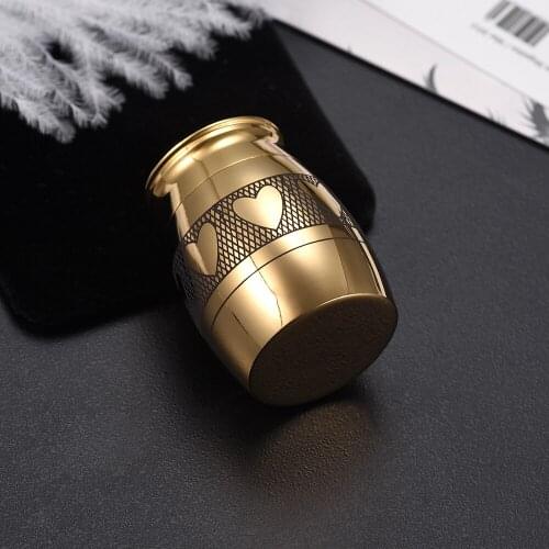 Funeral Casket Ash Keepsake Locket Cremation Container Cremation Jewelry For Best Friend Pet Urn