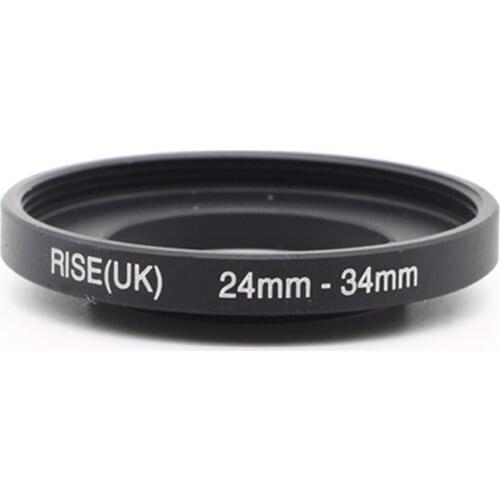 RISE(UK) 24mm-34mm 24-34 mm 24 to 34 Step up Filter Ring Adapter