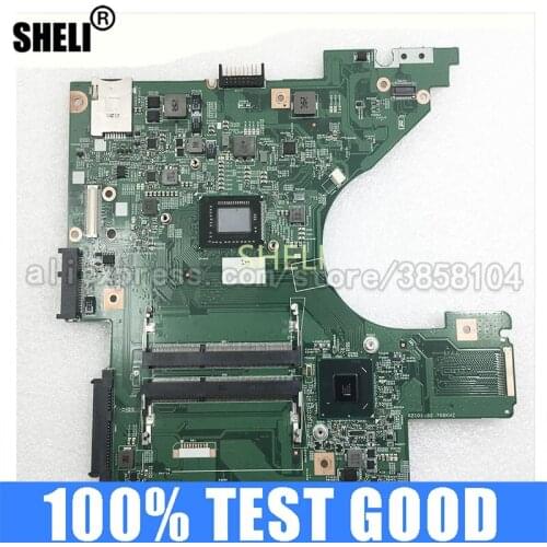 SHELI for Dell Vostro 131 V131 CN-0RHWVD 0RHWVD RHWVD W I3-2310M CPU 48.4ND01.011 Laptop Mainboard Tested DDR3 Inspiron Intel