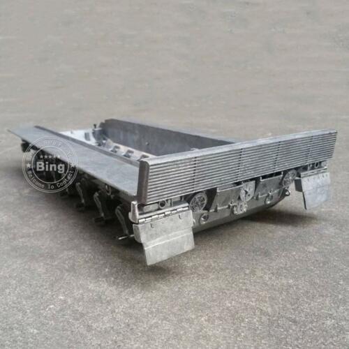 1/16 Leopard2A6 RC Tank Full Metal Chassis Assembly T1 Tracks Roadwheels M Color TH00962-SMT4