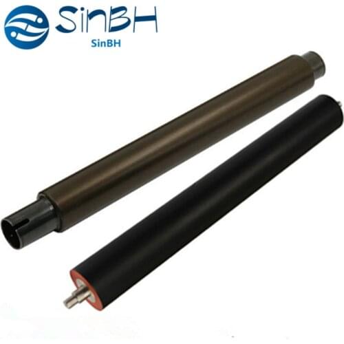 1Set Pressure Roller NROLI1827FCZ1+Upper Fuser Roller NROLT1821FCZZ For Sharp MX363 MX453 MX503 MX 283 363 453 503 Heat Roller