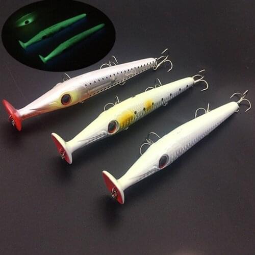 150cmNeedle Zargana Popper Pencil Lure Longcast Pencil Bait Floating Topwater Fishing Hard Lure Crankbait Peche Bass Wobbler