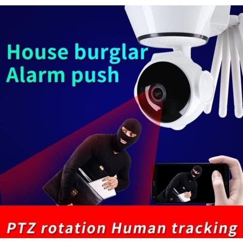 5 Antenna Signal Enhancement IP Camera Smart WiFi Home Security Video Surveillance 720P Baby/Pet Monitor IR Night Vision Camera