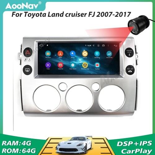 Newest Car Radio 2 din Android Touch Screen GPS Navigation For Toyota Land cruiser FJ 2007-2017 Car Stereo Multimedia Player