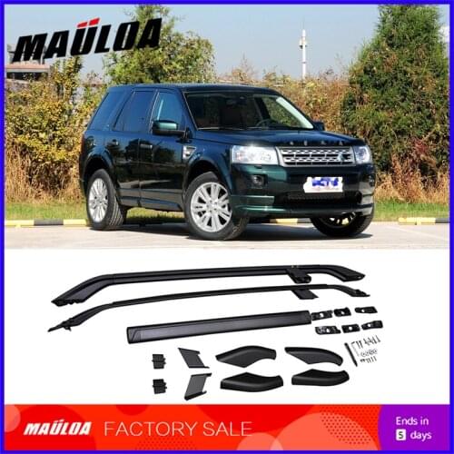 Car accessories black bolt Installation aluminum alloy aorizontal bar horizontal bar roof bar For Freelander 2 2011-2017