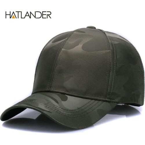 [HATLANDER]Lightweight Breathable solid baseball caps outdoor sports hats gorras curved Airy mesh sun hat for men women