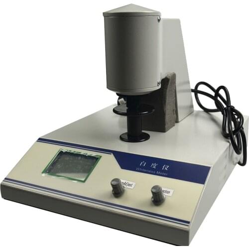 Free Shipping High Accuracy Digital Desktop Whiteness Meter Leucometer White Colour Tester For Paper/Flour/Painting/Spinning