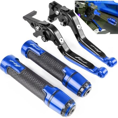 For Yamaha FZ1 FAZER 2001 2002 2003 2004 2005 Fz1 with logo Motorcycle Brake Handle Adjustable Brake Clutch Lever Handbar Ends
