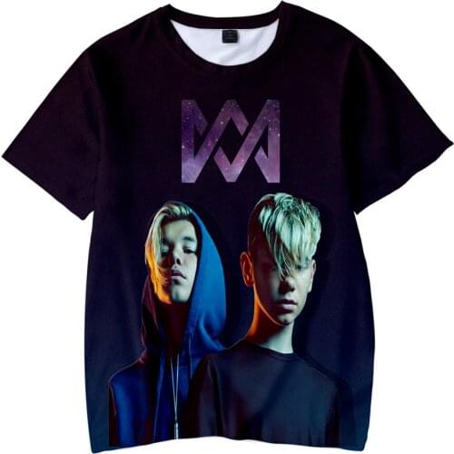 3D Marcus and Martinus Print T-shirt Fashion Men And Women Short Sleeve Shirts Casual Hip Hop Streetwear Clothes Trendy Tops