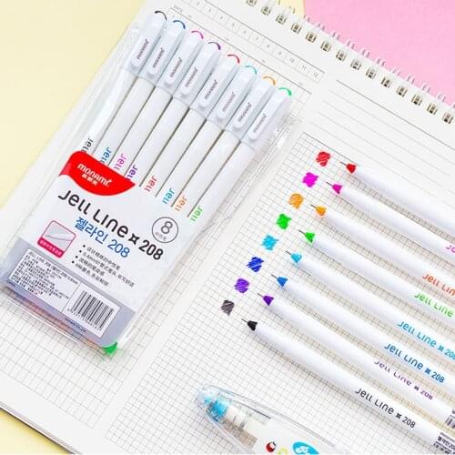 Hot Monami 8 Colors/Set Brief Fashion Unisex Pen Doodle Pen Needle Point Pen 0.4mm free shipping