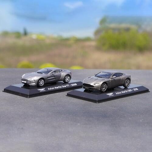 Diecast 1:43 ASTON MARTIN One77 DB11 Simulation Alloy Car Model Collection Souvenir Ornaments Display Vehicle Boy Toy Gift