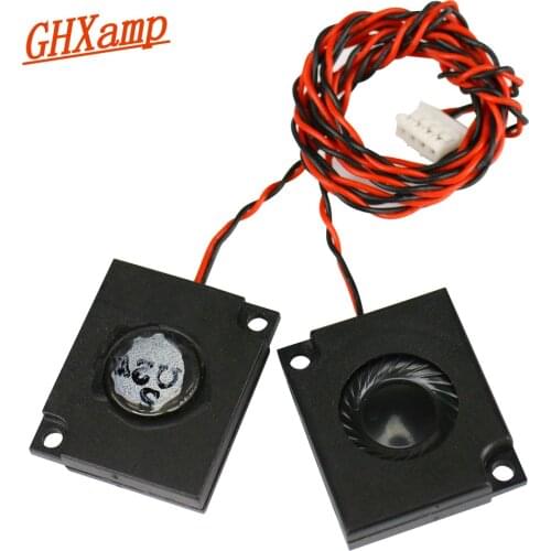 Ghxamp Mini Speaker 30mm*25mm Portable Loudspeaker 8ohm 2W For TV Speaker advertising machine 2pcs