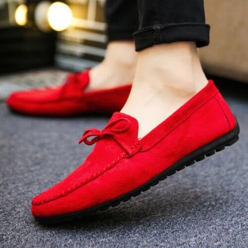 2021 Summer Shoes Men Flats Slip On Male Loafers Driving Moccasins Homme Men Casual Shoes Fashion Dress Wedding Footwear