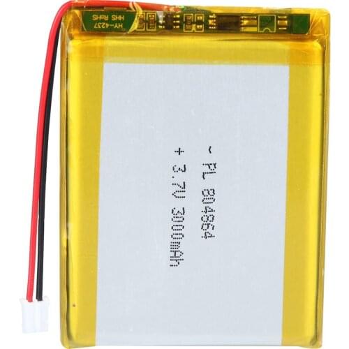 Mejuew 3.7V 3000mAh 804864 Rechargeable Lipo Battery Lithium Polymer ion Battery Pack with JST Connector