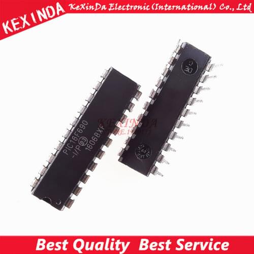 PIC16F690-I/P PIC16F690 -I/P DIP-20 10PCS/LOT Free shipping