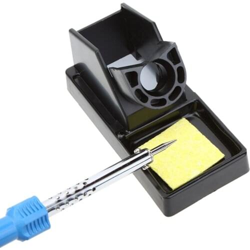 Plastic Soldering Iron Stand Solder Base Welding Wire Holder with Sponge 2018 Quality