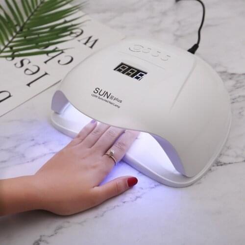 Professional Nail Dryer SUNX Plus UV Lamp 54W LED Nail Digital Time Display 36 UV Lamp Beads For Curing All Types Gel Nail Drye