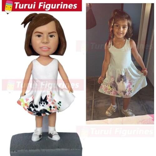 Statuette from pictures saint seiya figurines photo to dolls sculptures customized mini statue custom bust bobblehead miniatures