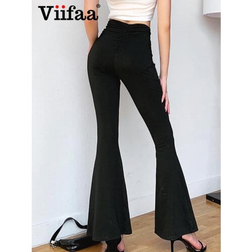 Viifaa Women's Flared Trousers