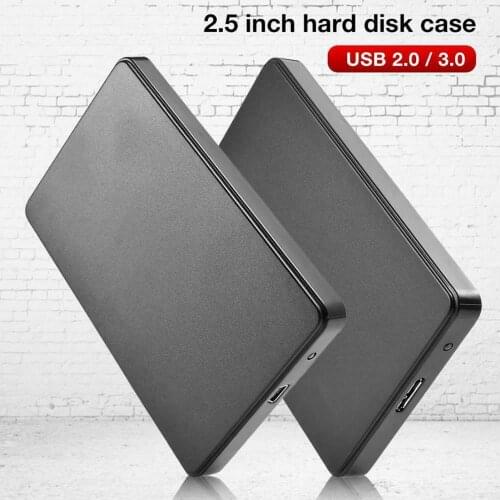 USB 3.0/2.0 5Gbps 2.5inch SATA External Closure HDD Hard Disk Case Box for PC