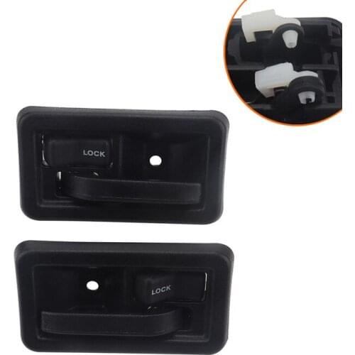 Door Inner Handle Assembly 1 Pair 55176477ab, 55176476 It Is Suitable For Jeep Wrangler