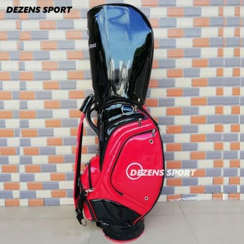 DEZENS PU waterproof car brand customization tourbag golf bag